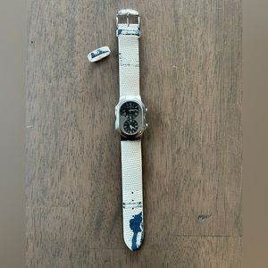 Philip Stein Watch with Genuine Lizard Band